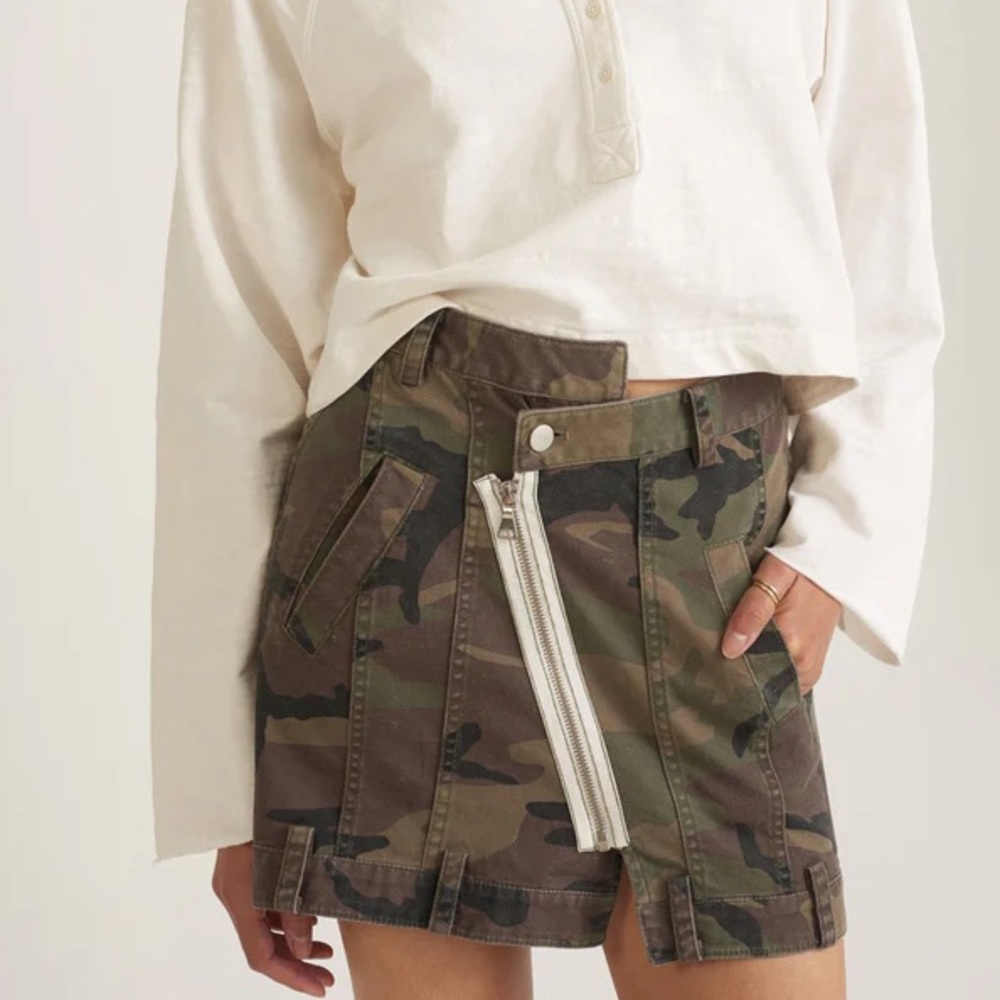 Marissa Webb Camo Skirt - Size 0